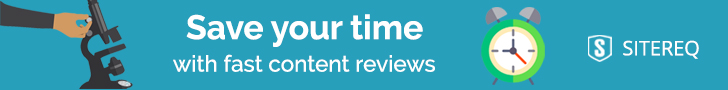 Fast content approvals on our guest posts