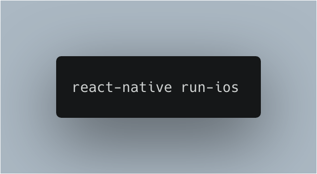 Building with react-native run-ios