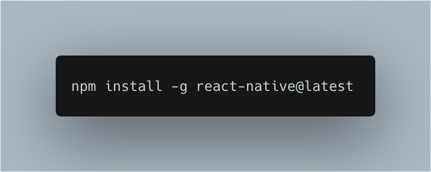 Upgrade React Native Library Globally
