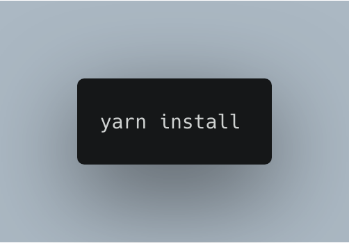 Yarn Install