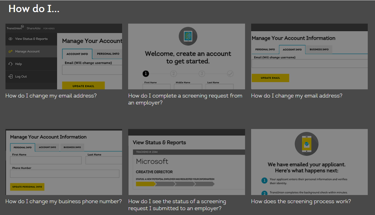 shareable for hires help page